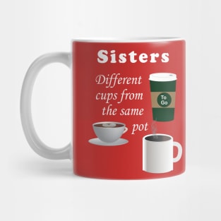 Lispe Sisters 3 Cups Mug